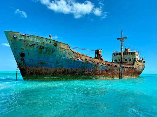 Shipwreck at Long Bay